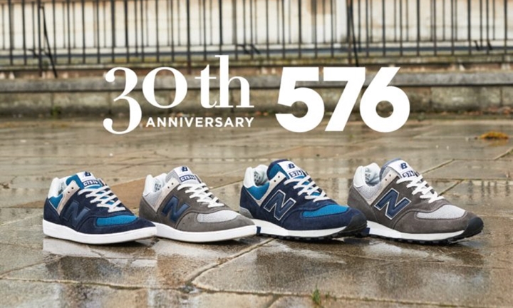 店舗限定！New Balance 576、1988年のオリジナル発売当時のモデルを再現したスペシャルエディションが英国製で3/3から登場