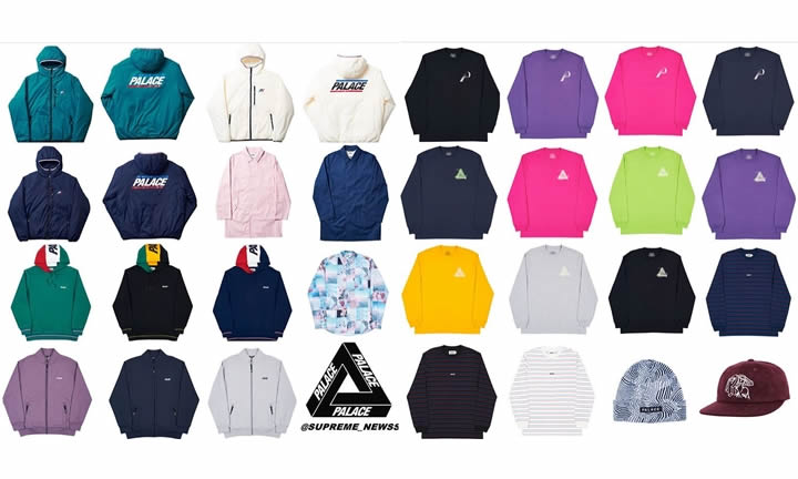 2/23からPalace Skateboards 2018 SPRING 3rd Dropが展開 (パレス 2018 春)