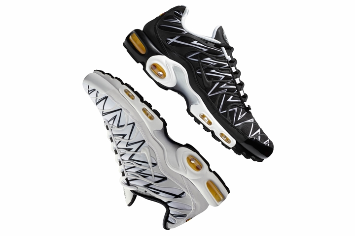 20 TN NIKE AIR MAX PLUS TN 20th Black White AJ6311 001 100 Fullress