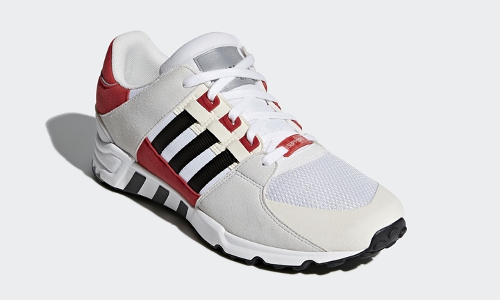 アディダス オリジナルス エキップメント サポート RF “ホワイト/ブラック/スカーレット” (adidas Originals EQT SUPPORT RF “White/Black/Scarlet”) [CQ2422]