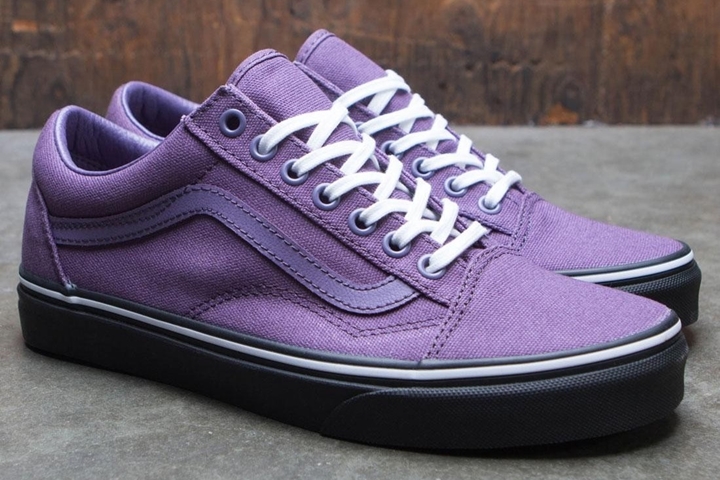 VANS OLD SKOOL "BLACK OUTSOLE" Purple/Black (バンズ オールドスクール "ブラック アウトソール" パープル/ブラック)