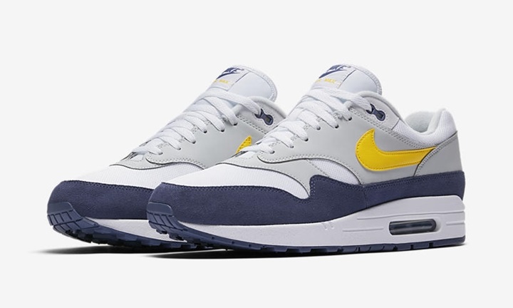 【オフィシャルイメージ】ナイキ エア マックス 1 ”ホワイト/トゥルー イエロー” (NIKE AIR MAX 1 "White/Tour Yellow”) [AH8145-105]