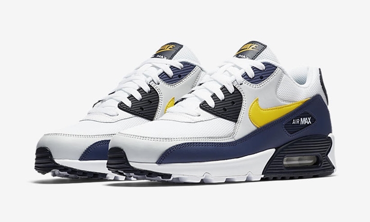 【オフィシャルイメージ】ナイキ エア マックス 90 エッセンシャル “ホワイト/トゥルー イエロー” (NIKE AIR MAX 90 ESSENTIAL “White/Tour Yellow”) [AJ1285-101]