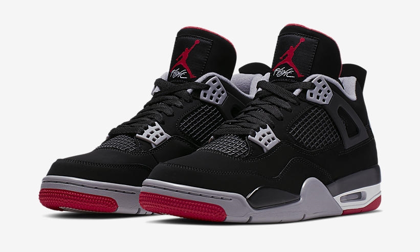 【更新＊5/4発売】ナイキ エア ジョーダン 4 ブレッド" (NIKE AIR JORDAN 4 RETRO "Bred") [308497-060]