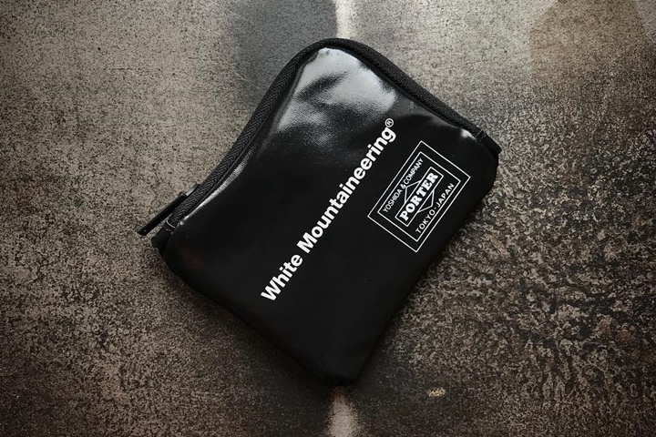 White Mountaineering × PORTER 2018 S/S Wallet "Black" (ホワイト マウンテニアリング ポーター)