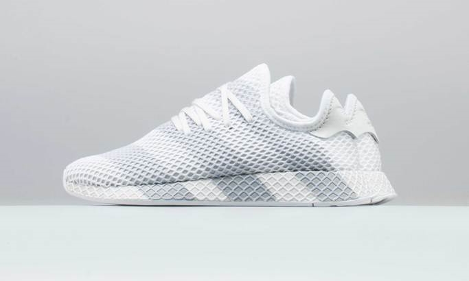adidas DEERUPT RUNNER "White/Grey" (アディダス ディーラプト ランナー "ホワイト/グレー") [AC7755]