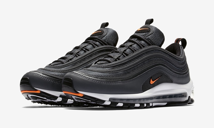 ナイキ エア マックス 97 “アンスラサイト/トータル オレンジ” (NIKE AIR MAX 97 “Anthracite/Total Orange”) [AQ7331-002]