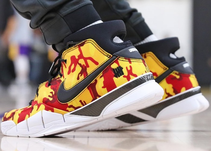 【リーク】”イエローカモ”カラーのアンディフィ―テッド × ナイキ コービー プロトロ (UNDEFEATED NIKE KOBE PROTRO “Yellow Camo”)