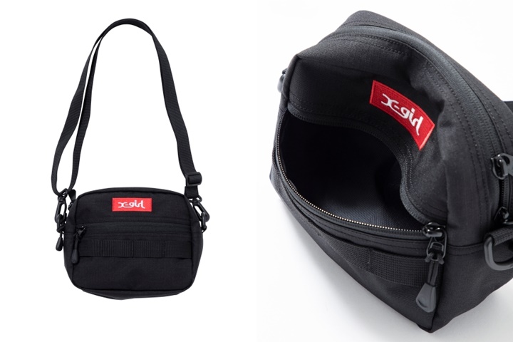 X-girl BOX LOGO SHOULDER BAGが5月上旬発売 (エックスガール)