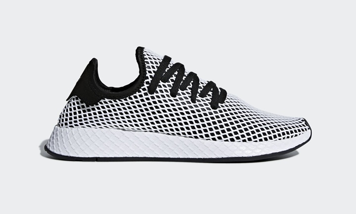 adidas deerupt core black white