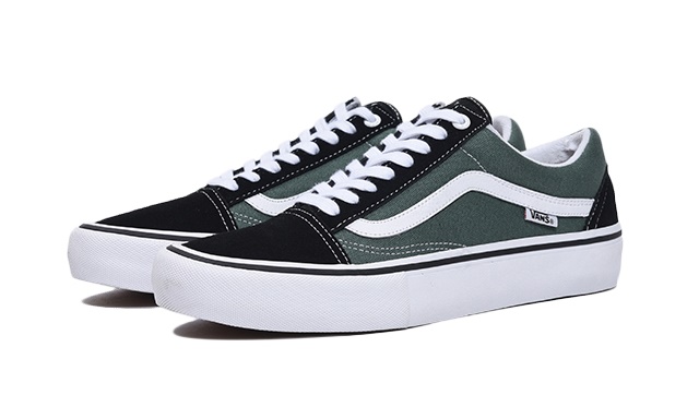 Black/GreenカラーのVANS OLD SKOOL PROが発売 (バンズ オールドスクール プロ "ブラック/グリーン")