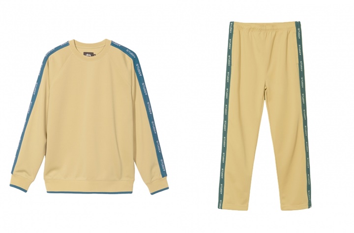 STUSSY 2018 SPRING "Poly Track Crew/Pants" (ステューシー 2018年 スプリング)