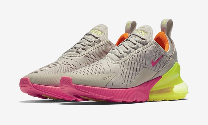 【オフィシャルイメージ】ナイキ ウィメンズ エア マックス 270 “ピンク/ネオン” (NIKE WMNS AIR MAX 270 “Pink/Neon”) [AH6789-005]