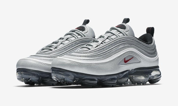 【オフィシャルイメージ】3/30発売予定！NIKE AIR VAPORMAX 97 “Metallic Silver” (ナイキ エア ヴェイパーマックス 97 “メタリック シルバー”) [AJ7291-002]