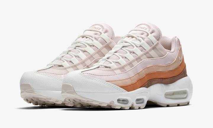 【オフィシャルイメージ】ナイキ ウィメンズ エア マックス 95 OG “バーレイ ローズ” (NIKE WMNS AIR MAX 95 OG “Barely Rose”) [307960-604]