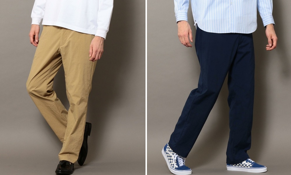 BEAUTY&YOUTH × Dickies 別注！テーパードをかけたシャカパン「NYLON SLACKS」が4色展開で4月中旬発売 (ビューティアンドユース ディッキーズ)