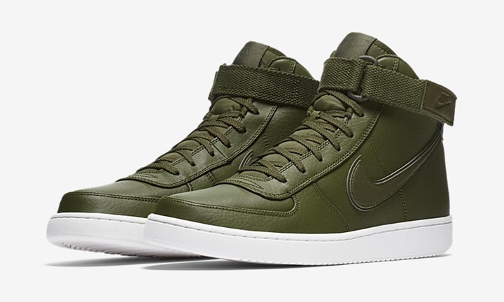 【オフィシャルイメージ】ナイキ バンダル サプリーム レザー "リージョン グリーン" (NIKE VANDAL HIGH SUPREME LEATHER "Legion Green") [AH8518-300]