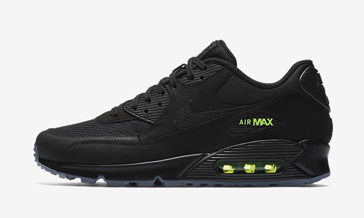 【オフィシャルイメージ】4/1発売予定！ナイキ エア マックス 90 “ブラック/ボルト” (NIKE AIR MAX 90 "Black/Volt”) [AQ6101-001]