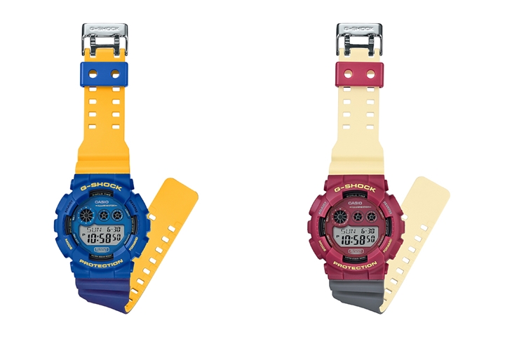 デザインはグラフィックアーティスト「MAROK」が監修！G-SHOCKからヒップホップやボードカルチャーの世界観を取り入れ具現化したカラーブロックデザインモデルが3月発売 (Gショック ジーショック)