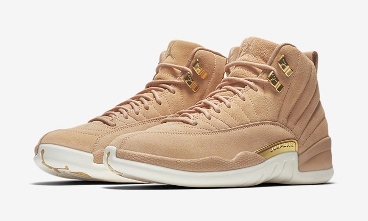 【オフィシャルイメージ】3/23発売！ナイキ ウィメンズ エア ジョーダン 12 “バケッタ タン” (NIKE WMNS AIR JORDAN XII “Vachetta Tan”) [AO6068-203]