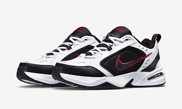 【オフィシャルイメージ】ナイキ エア モナーク 4 “ホワイト/ブラック” (NIKE AIR MONARCH IV (4E) “White/Black”) [416355-101]