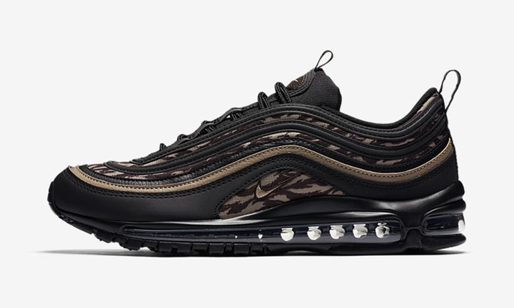 【オフィシャルイメージ】ナイキ エア マックス 97 “ブラック/カーキ” (NIKE AIR MAX 97 “Black/Khaki”) [AQ4132-001]