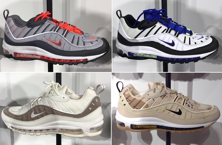 2018年4月以降にリリース予定のナイキ エア マックス 98のショットが登場 (NIKE AIR MAX 98 2018 April)