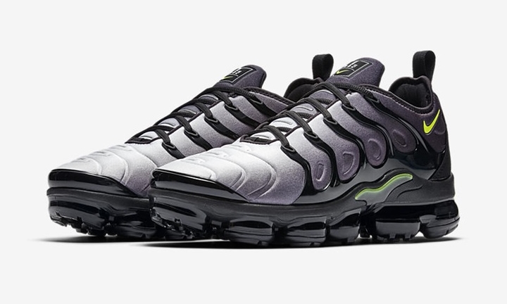 【オフィシャルイメージ】3/29発売！ナイキ エア ヴェイパーマックス プラス “ブラック/ボルト” (NIKE AIR VAPORMAX PLUS “Black/Volt”) [924453-009]