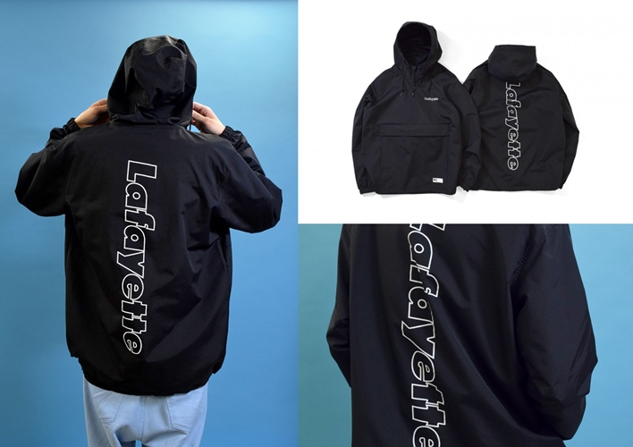 Lafayette ZOZOEPROZE限定「OUTLINE HUGE LOGO ANORAK JACKET」が3/24 12:00～予約販売開始 (ラファイエット)