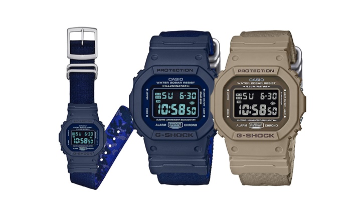 G-SHOCK生誕35周年記念！DW-5600をベースにミリタリーテイストに仕上げたニューモデルが発売 (Gショック ジーショック)