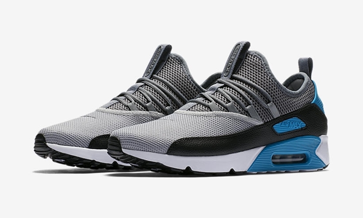90 EZ NIKE AIR MAX 90 EZ Cool Grey Volt Cool Grey Laser Blue AO1745 003 004 Fullress