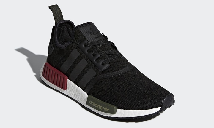 4/1発売！adidas Originals NMD_R1 “Core Black/Burgundy” (アディダス オリジナルス エヌ エム ディー “コア ブラック/バーガンディー”) [BB7791]