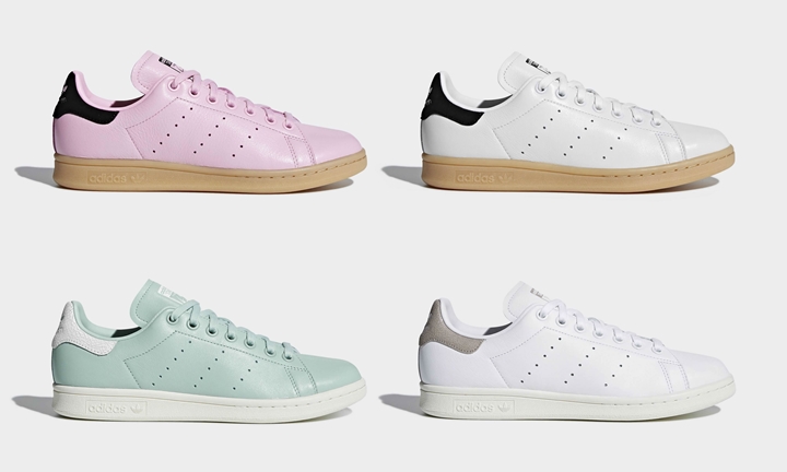 プレミアムなレザーアッパーを装備したadidas Originals WMNS STAN SMITH 4モデルが3/29発売 (アディダス オリジナルス ウィメンズ スタンスミス) [CQ2812,2813,2820,2821]