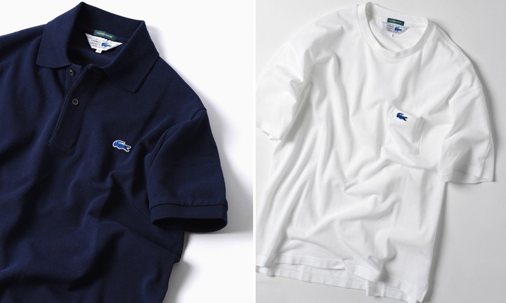 LACOSTE × SHIPS 仕様の台形青ワニも健在！別注 ポロシャツ/ポケットTEEが5月上旬発売 (ラコステ シップス)