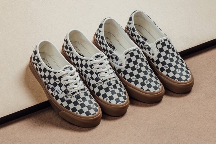 VANS “CHECKERBOARD GUM PACK” STYLE 43/Slip-On 59 LX (バンズ “チェッカーボード ガム パック”)