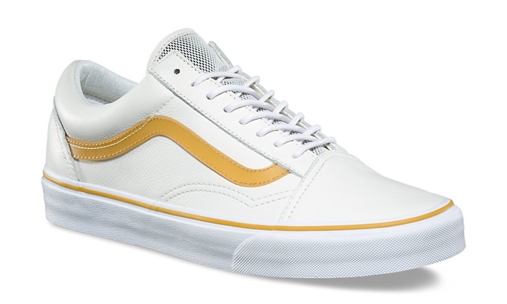 ネオプレン素材を使用したVANS OLD SKOOL NEOPRENE “White/Yellow” (バンズ オールドスクール “ホワイト/イエロー”)