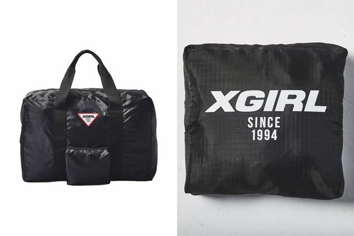 X-girl特製 特大&軽量パッカブルボストンBAGが付録！mini(ミニ) 2018年6月号が4/28発売！