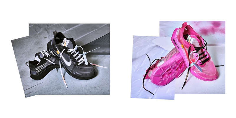 【リーク】2018/10発売！OFF-WHITE c/o VIRGIL ABLOH × NIKE ZOOM FLY “Black/Pink” “Part 2” (オフホワイト ナイキ ズーム フライ “パート 2” “ブラック/ホワイト”) [AJ4588-001,600]