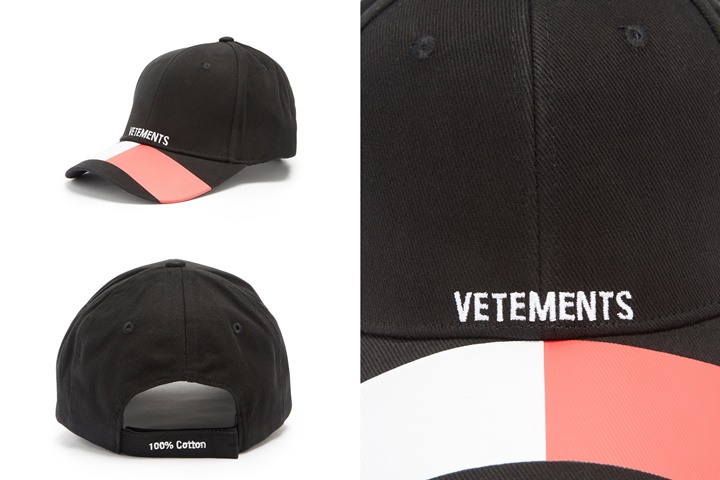 VETEMENTS x TOMMY HILFIGER “logo-embroidered cotton cap” (ヴェトモン トミー ヒルフィガー)