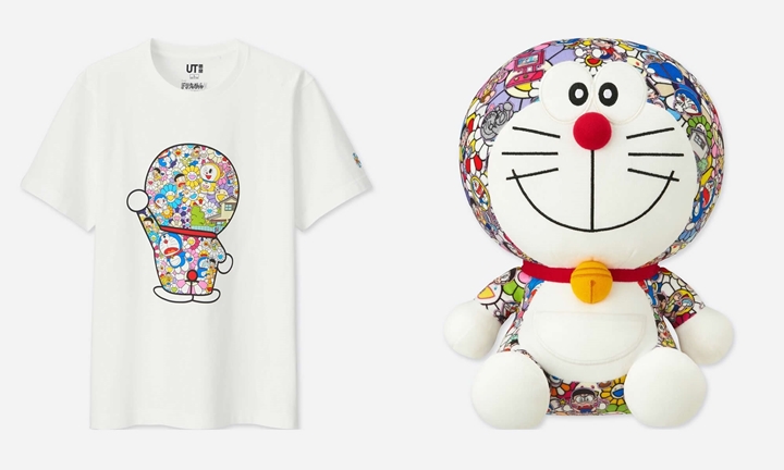 UNIQLO UT × 村上隆氏の展覧会「THE ドラえもん展 TOKYO 2017」のデザインTEEがぬいぐるみが5/25から発売 (ユニクロ)