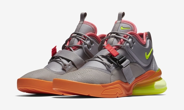 【オフィシャルイメージ】ナイキ エア フォース 270 “アトモスフィア グレー/トータル オレンジ” (NIKE AIR FORCE 270 “Atmosphere Grey/Total Orange”) [AH6772-007]