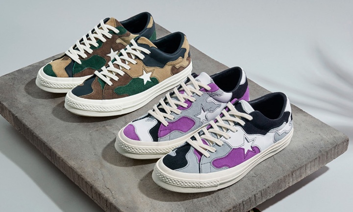 Sneakersnstuff {SNS} x CONVERSE Camo One Star 2カラーが4/12発売 (コンバース カモ ワンスター)