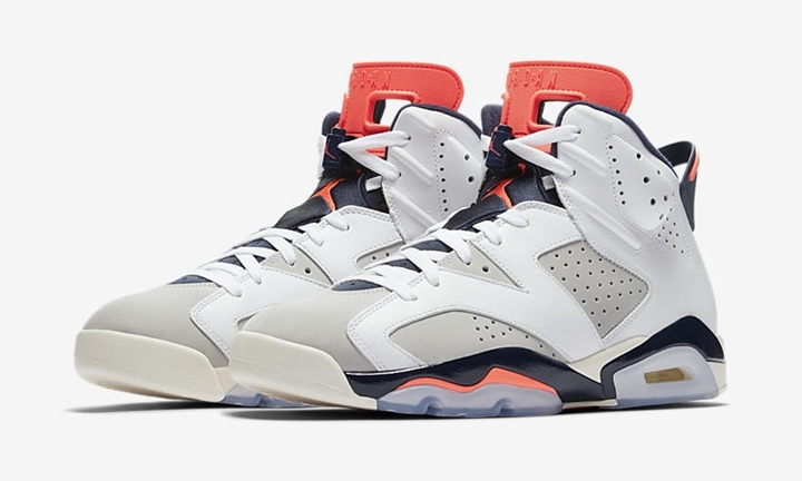 ナイキ エア ジョーダン 6 レトロ "ティンカー" "ホワイト/インフラレッド" (NIKE AIR JORDAN 6 RETRO "TINKER" "White/Infrared") [384664-104]