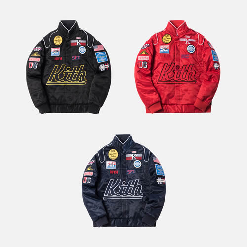 KITHからRacer jacketsが4/13発売と発表 (キス レーサージャケット)