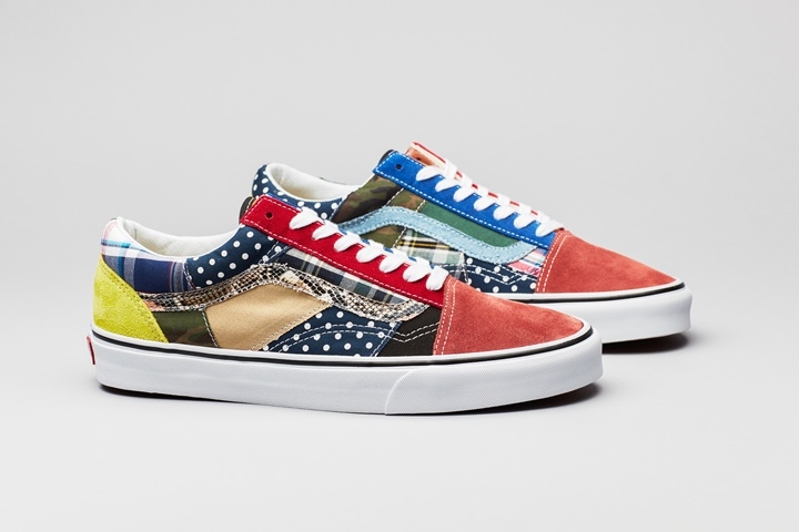 600足限定！Size? × VANS OLD SKOOL "Patchwork"が4/13発売 (サイズ? バンズ オールドスクール "パッチワーク")