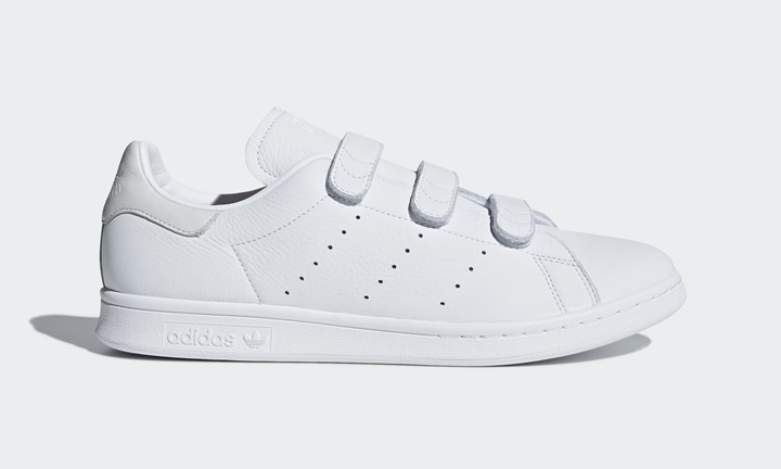 4/14発売！ベルクロタイプのadidas Originals STAN SMITH CF “Running White” (アディダス オリジナルス スタンスミス “ランニング ホワイト”) [CQ2632]