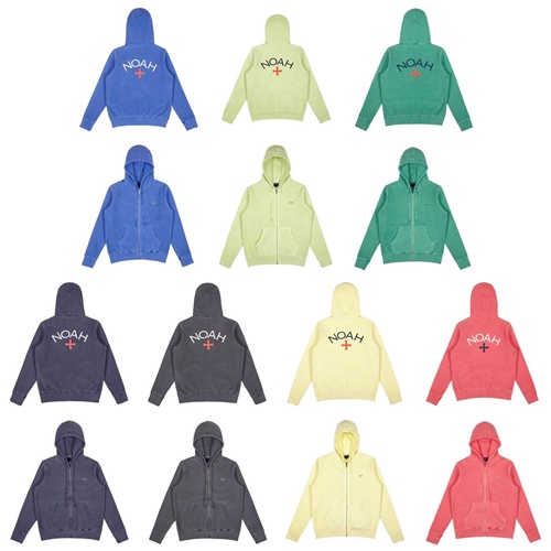 Noah "Zip Front Hoodie" (ノア "ジップ フロント フーディ")