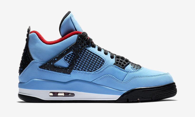 air jordan 4 cactus jack blue