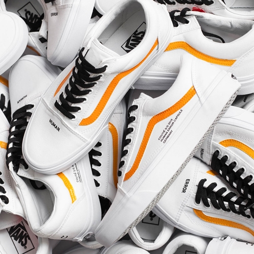 Coutié x VANS OLD SKOOL "HUMAN ERROR" CUSTOM (クーティー バンズ オールドスクール)