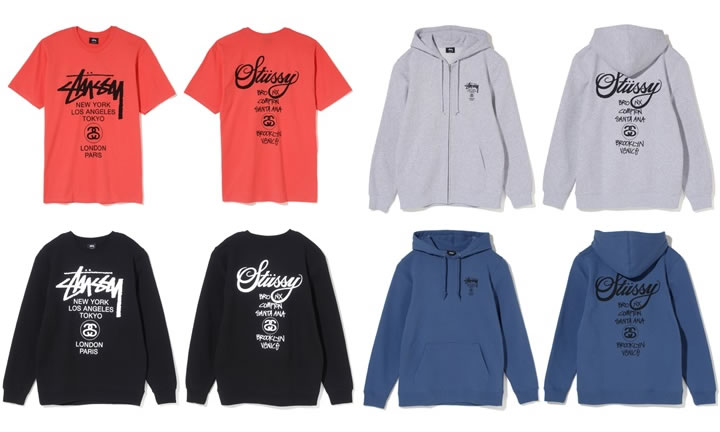 STUSSY 2018 SPRING WORLD TOUR PACKが発売 (ステューシー ワールド ツアー パック)